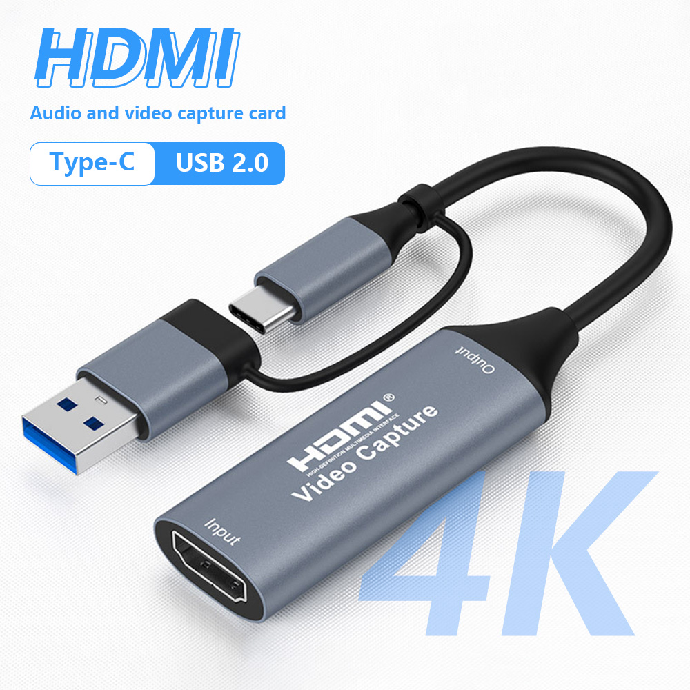 Gaming Console Ipad - 4K 2in1 USB 2.0 ビデオキャプチャカード USB/Type-C
