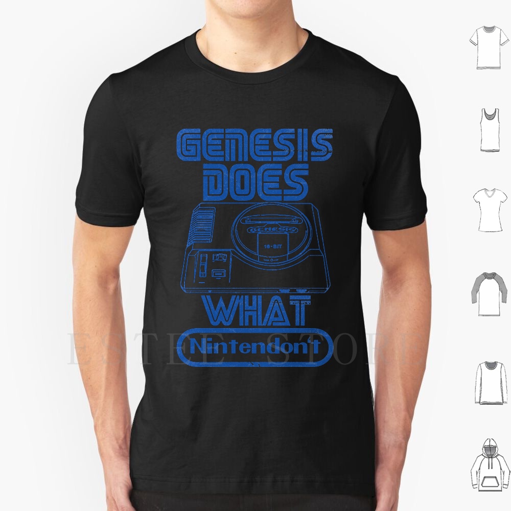 Gaming Console Genesis - コンソールウォーズ Tシャツ メンズ コットン 6XL ロゴ