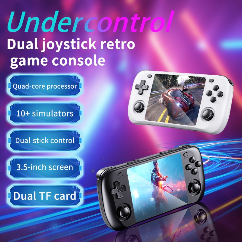 Gaming Console Os - レトロゲーム機 H36S 2026 ハンドヘルドポータブルプレーヤー IPS HDディスプレイ