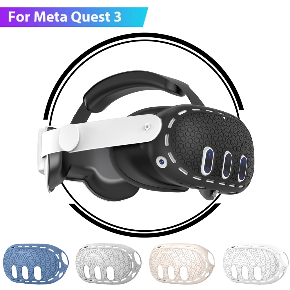 Vr Lens Protector - メタクエスト3用傷防止シリコン保護ケース,保護カバー,スペアアクセサリー
