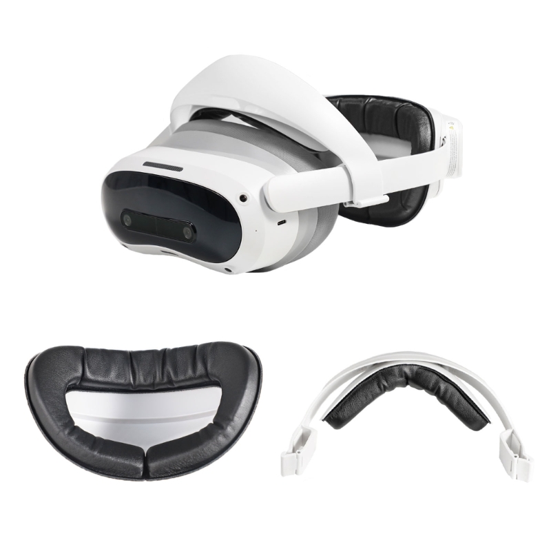 Vr Lens Protector - ピコ4ウルトラ用VRヘッドストラップ,快適なヘッドバンド,調整可能なトップビーム,人間工学に基づいたデザイン