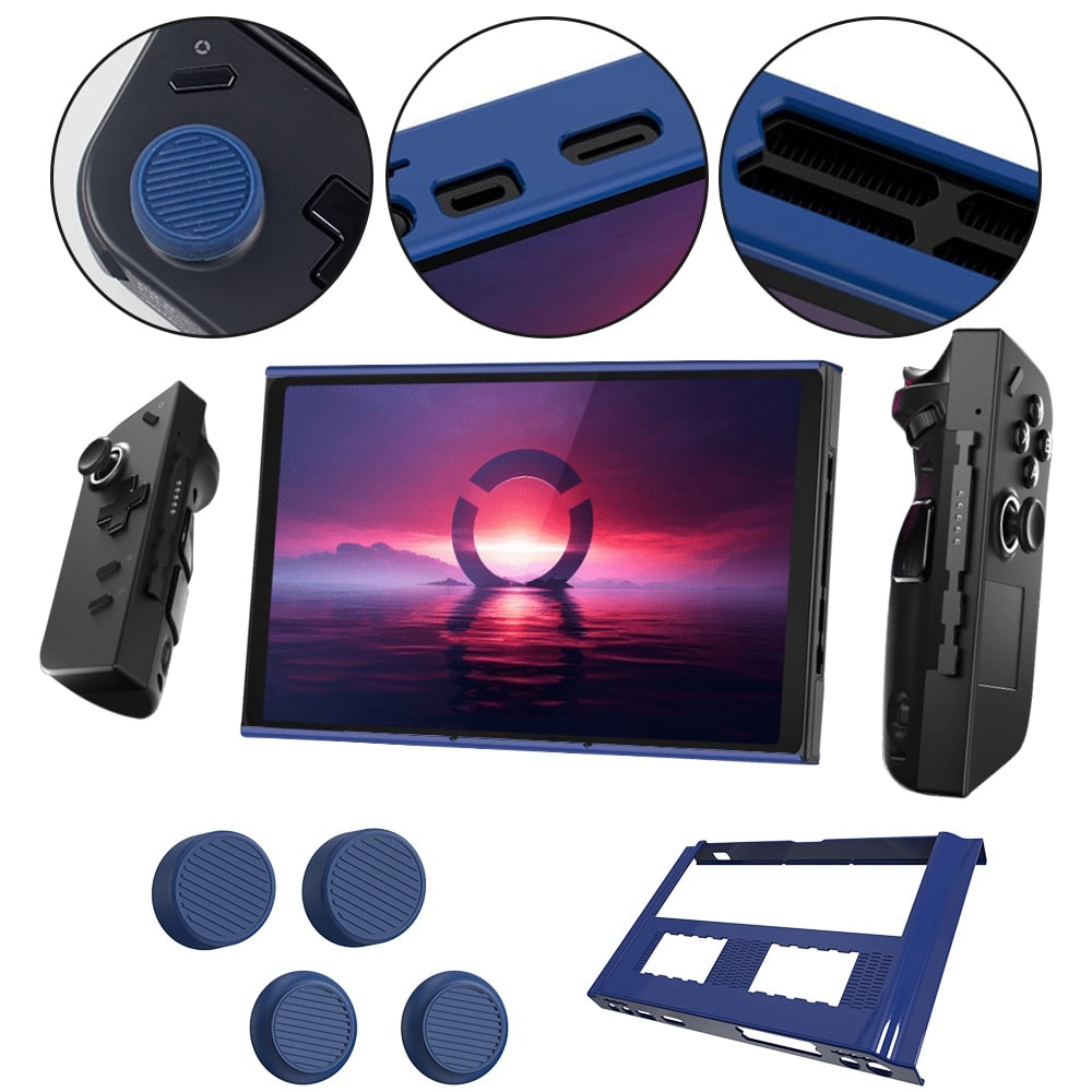 Gaming Console Lenovo - Lenovo Legion Go用シリコン保護ケース,コンソール保護カバー,サムグリップキャップ,アクセサリー,go,4
