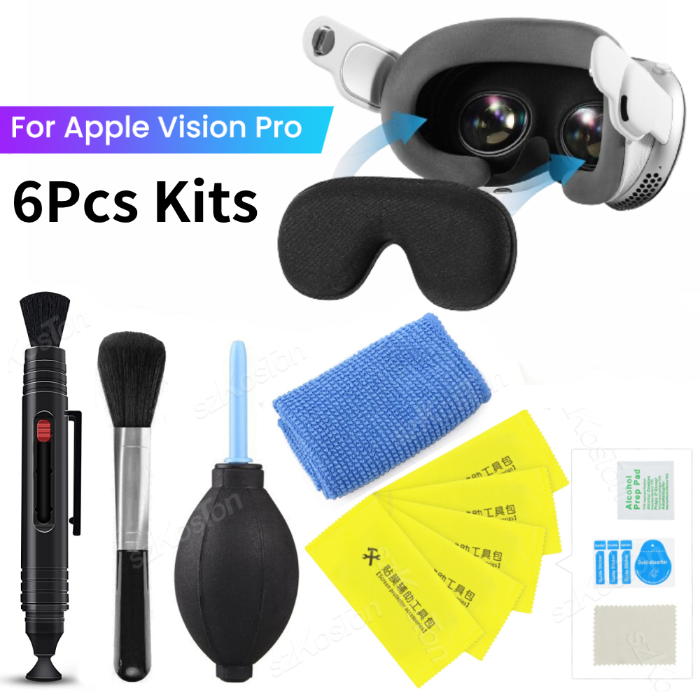 Vr Lens Protector - ビジョンアイスクリーニングペン,防塵レンズ保護カバー,エアダストブロワー,グラスアクセサリー