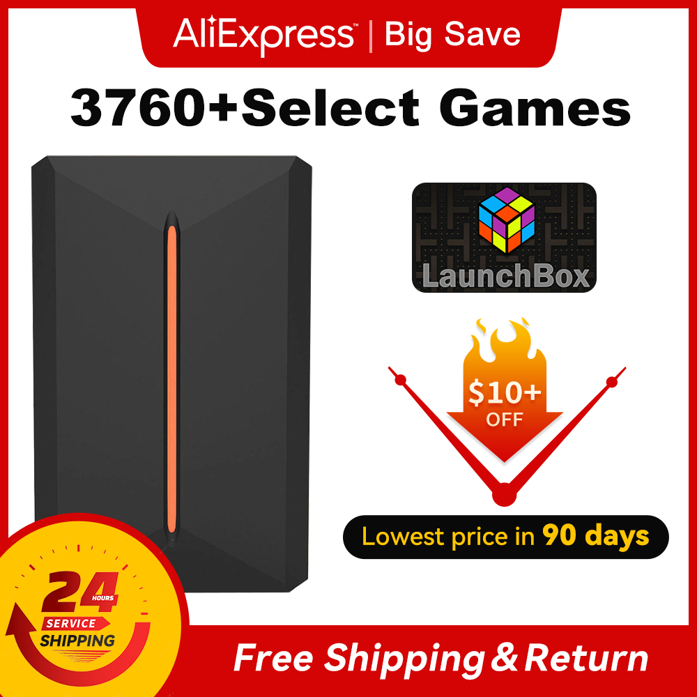 Gaming Console Chinese - 3760+ 3D/AAA ゲーム PS4/PS3/PS2/Switch/WII/WIIU/N64/DC などポータブル 500GB