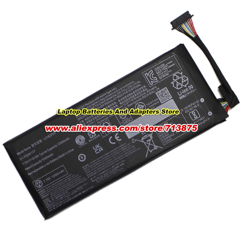 81Wh L23B2PK0 バッテリー 7.76V 1050 - Gaming Console Lenovo のレビューと価格