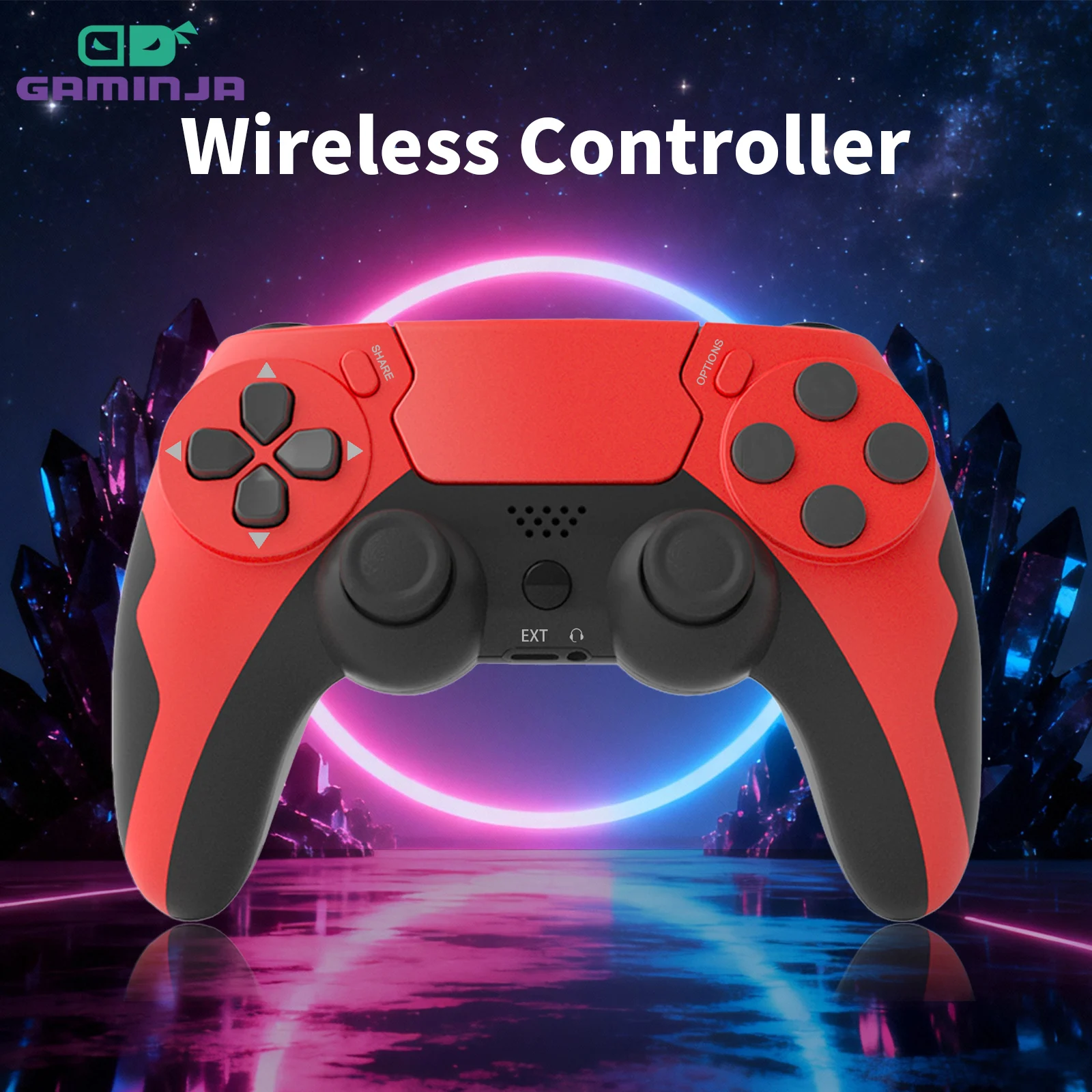 GAMINJA 新しいワイヤレスゲームパッド P48 6 軸 - Gaming Console Ps3 のレビューと価格