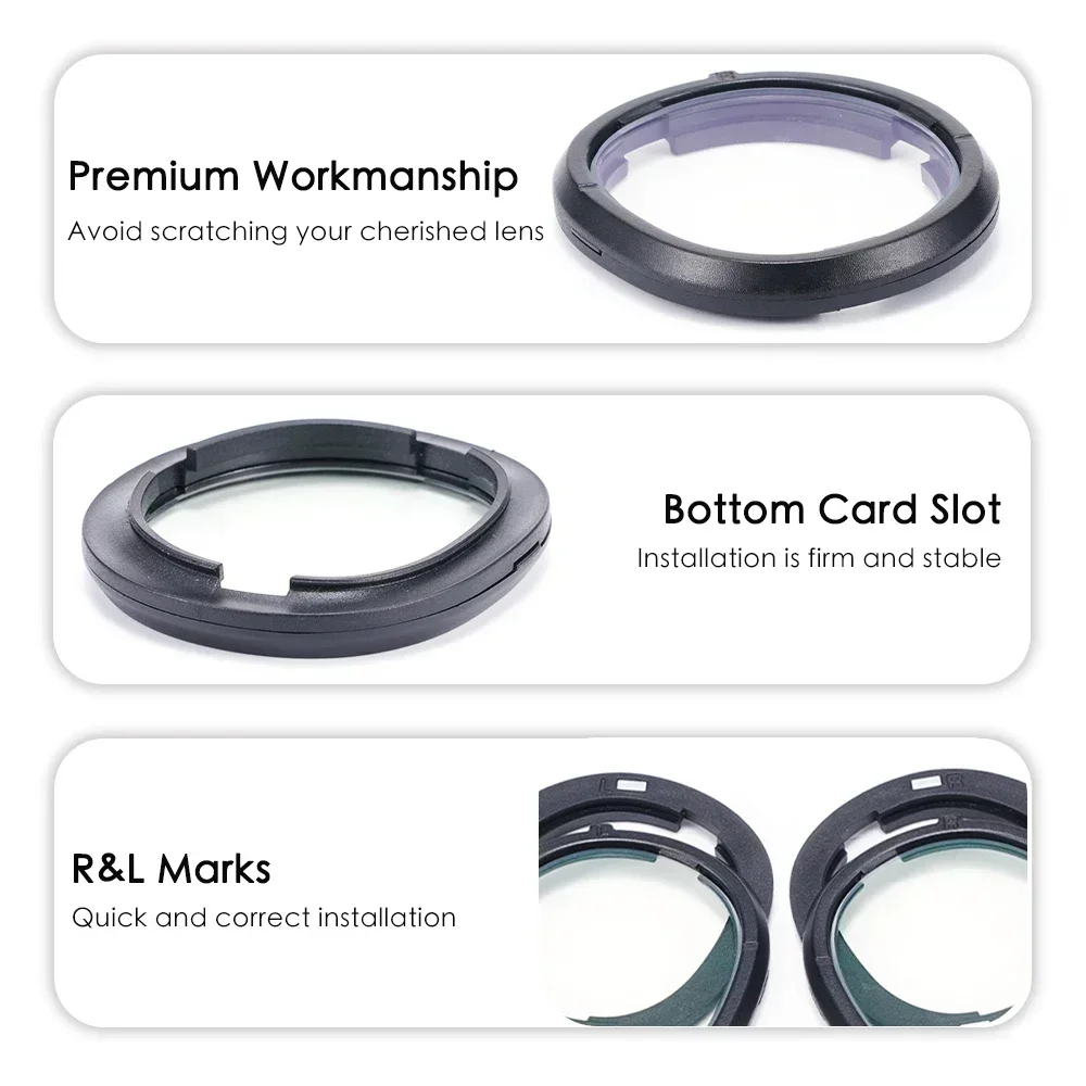 クエスト 3 レンズ近視アンチブルーアンチグレアメガネ磁気眼 - Vr Lens Protector のレビューと価格