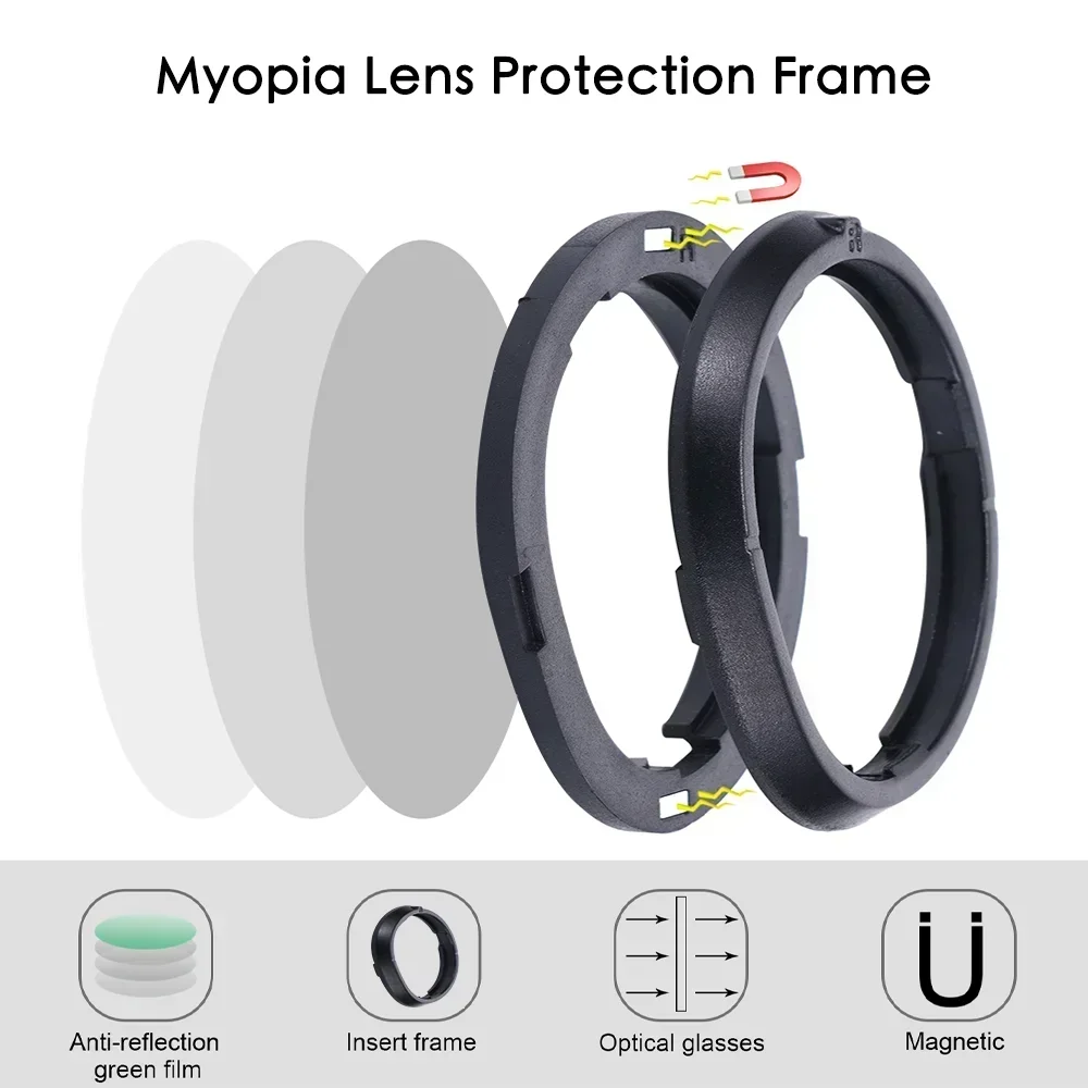 クエスト 3 レンズ近視アンチブルーアンチグレアメガネ磁気眼 - Vr Lens Protector のレビューと価格