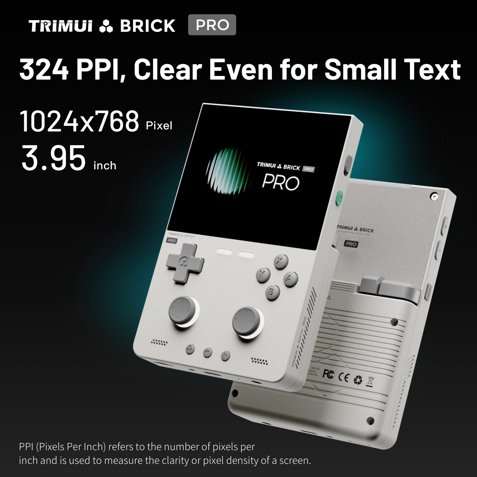 TRIMUI BRICK PRO ハンドヘルドゲームコンソー - Gaming Console Chinese のレビューと価格