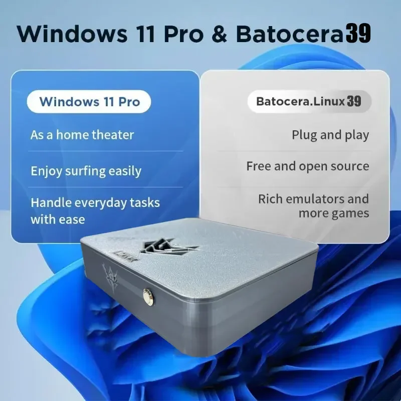 デュアルシステム AK1 Pro ゲームボックス 70000 - Gaming Console Chinese のレビューと価格