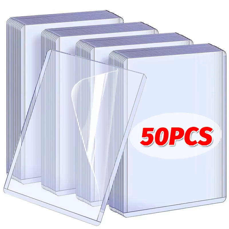 1/25/50 個透明韓国 Kpop カードスリーブ保護フィ - Gaming Card Holder のレビューと価格