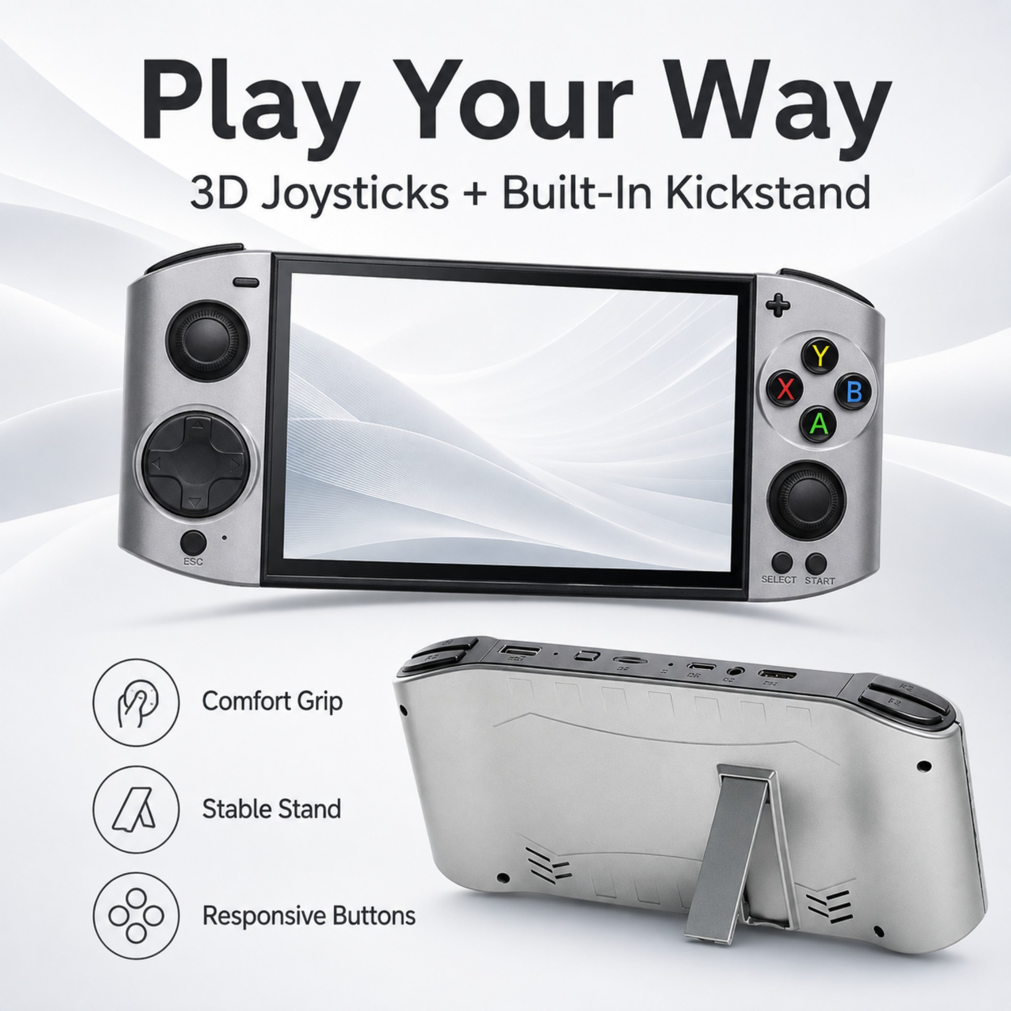 09 Ultra 5.1インチOLEDハンドヘルドゲーム機  - Gaming Console Os のレビューと価格