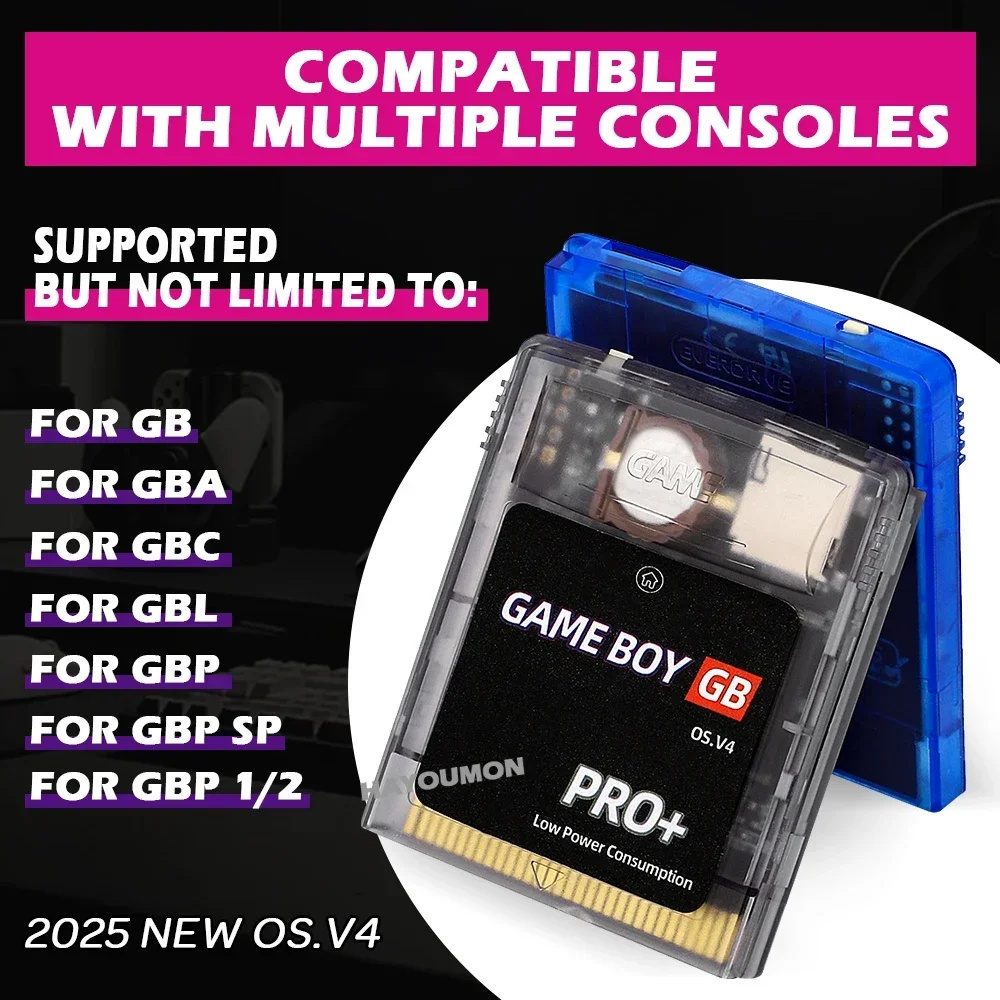 GB、GBC、GBAゲーム機用ゲームアクセサリー、GB PR - Gaming Console Os のレビューと価格