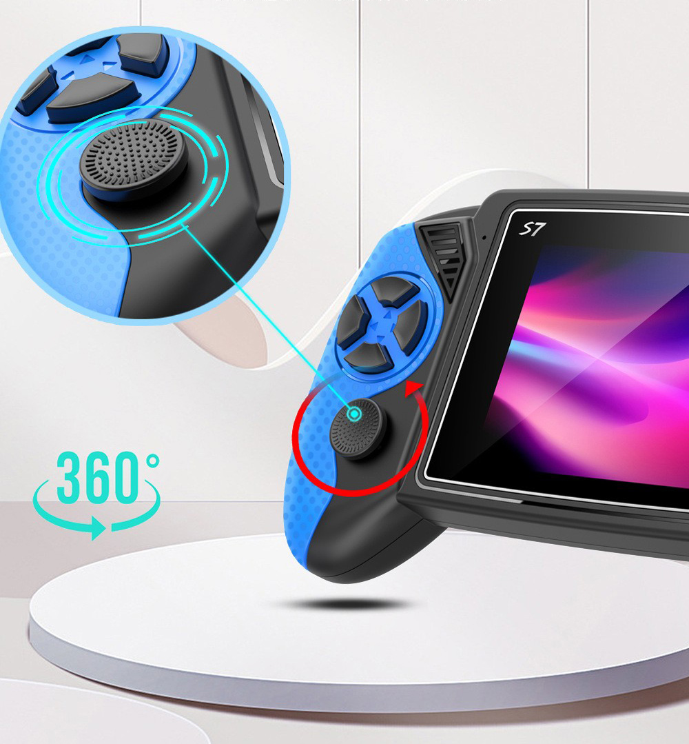 S7 レトロハンドヘルドゲーム機 3.5インチ液晶画面 62 - Gaming Console Chinese のレビューと価格