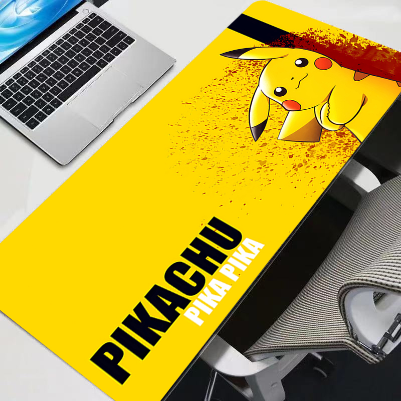 マウスパッド大 P-ピカチュウゴム PC コンピュータゲーム - Gaming Console Desk のレビューと価格