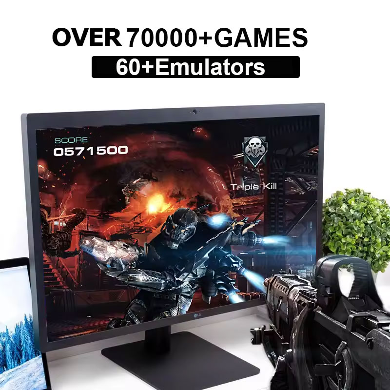 新型M88レトロゲーム機 4K HD内蔵85000+ゲーム  - Gaming Console Chinese のレビューと価格