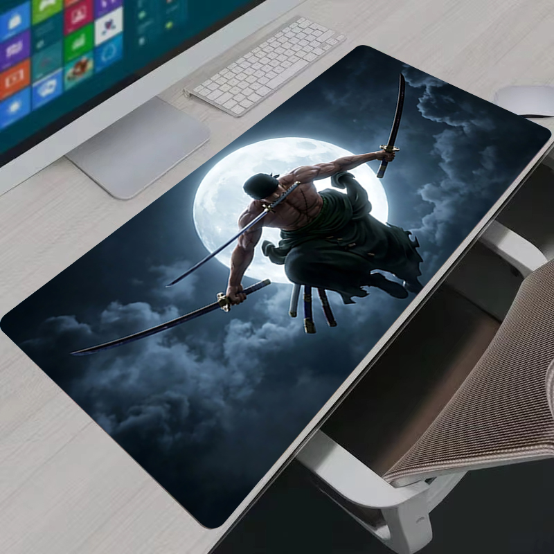 マウスパッド PC ゲーマーアニメデスクマットノンスリップラ - Gaming Console Desk のレビューと価格