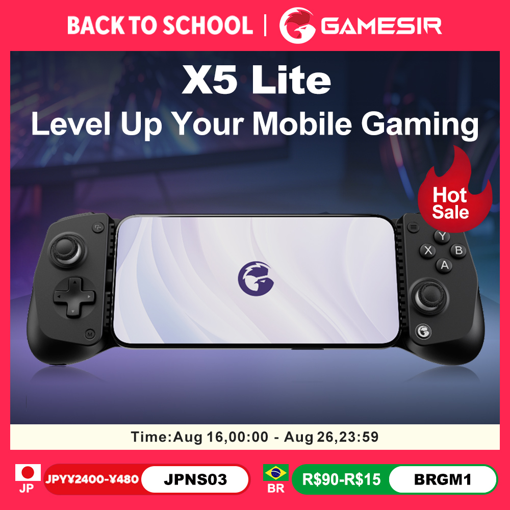 GameSir X5 Liteモバイルゲームパッド、iPho - Gaming Console Ipad のレビューと価格