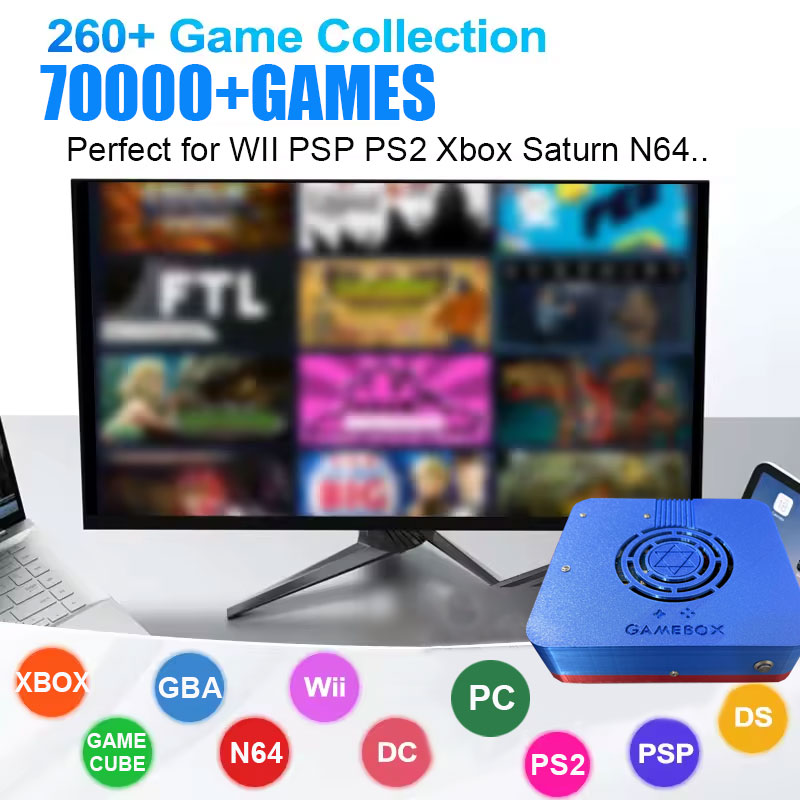 GD10 デュアルシステム レトロゲームコンソール I3-3 - Gaming Console Chinese のレビューと価格