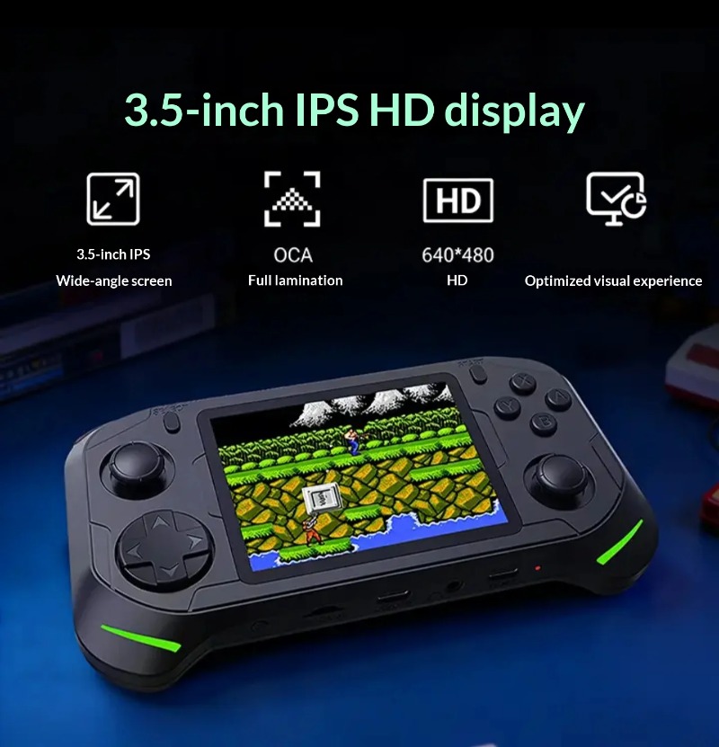 Abxylute E1 ハンドヘルドゲームコンソール RK3 - Gaming Console Os のレビューと価格