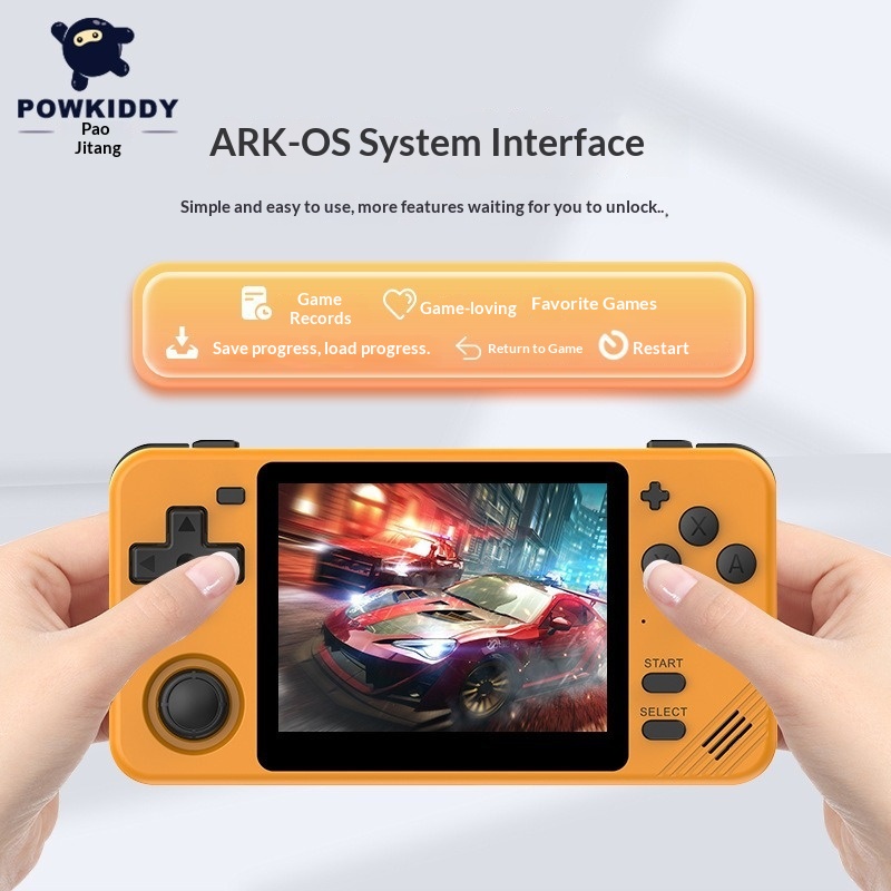 Powkiddy RGB10X オープンソース レトロ携帯ゲ - Gaming Console Os のレビューと価格