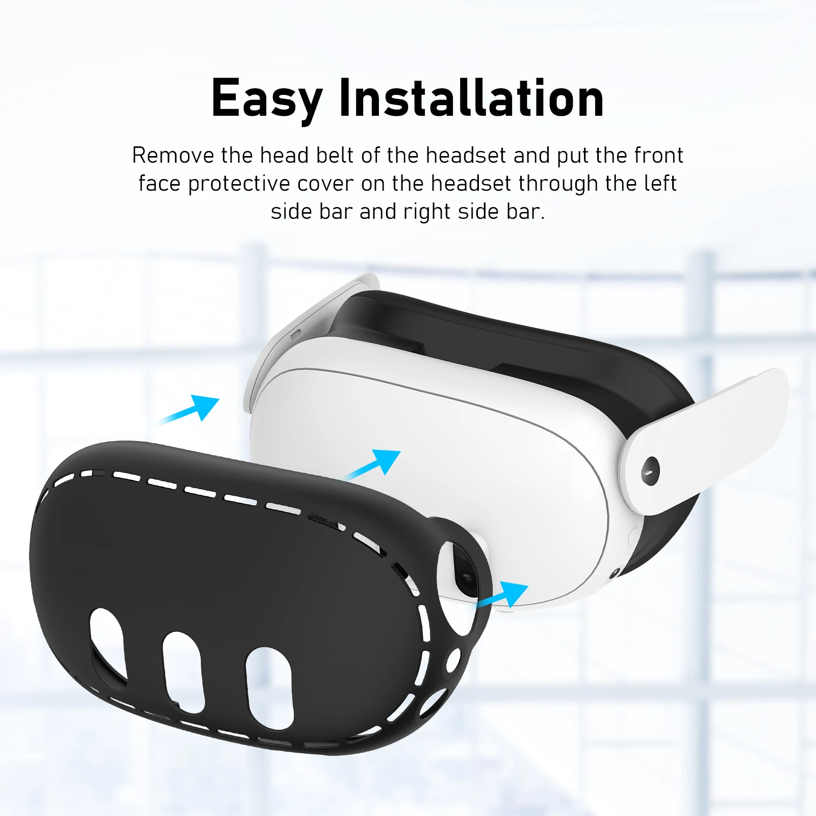 メタクエスト3用ヘッドセット保護カバー,防塵,傷防止,ヘルメ - Vr Lens Protector のレビューと価格