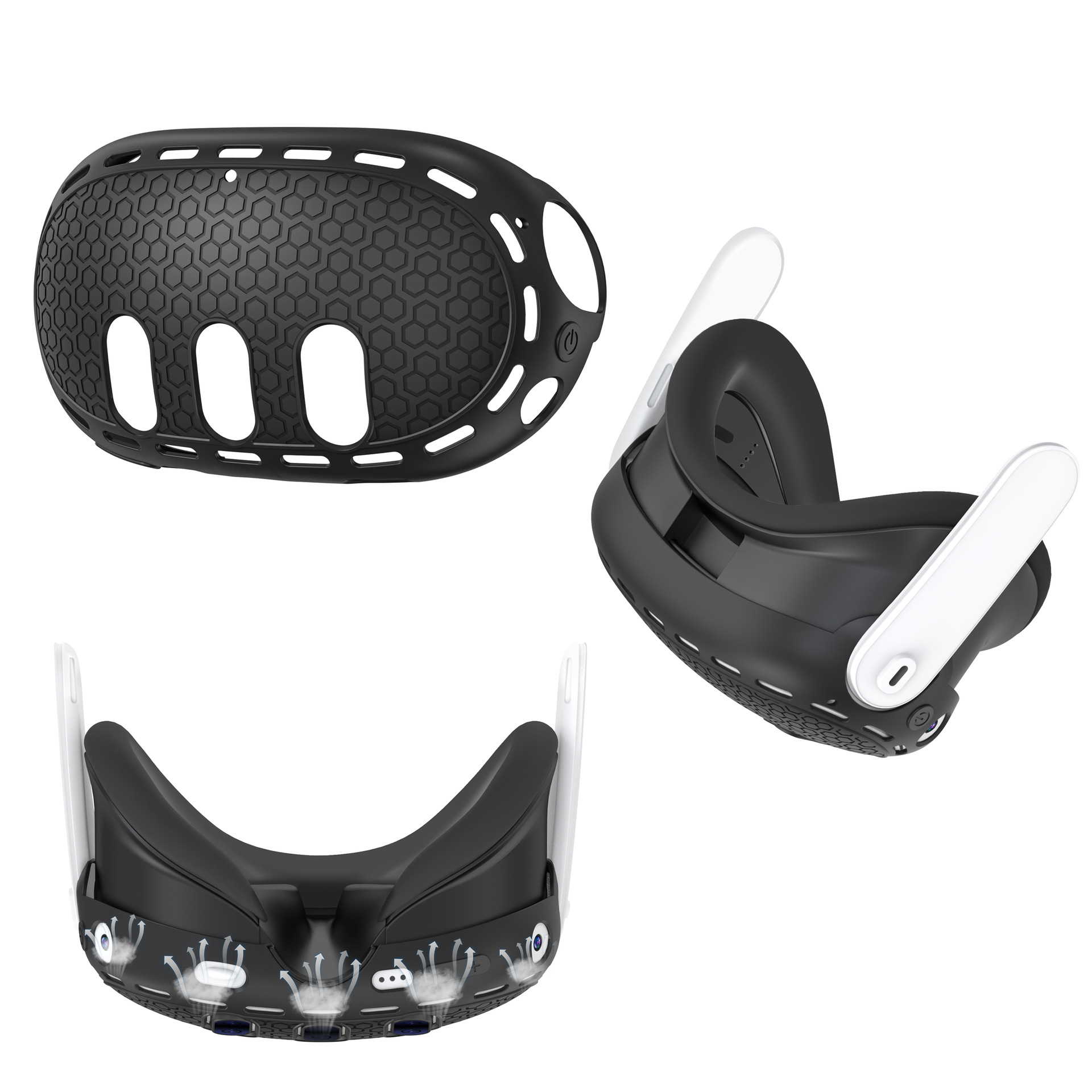 メタクエスト3用傷防止シリコン保護ケース,保護カバー,スペア - Vr Lens Protector のレビューと価格