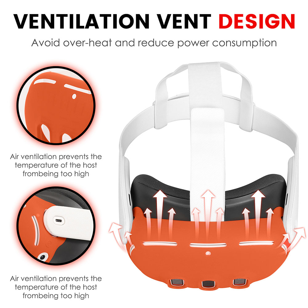 シリコン保護カバーセットクエスト 3 VR ヘッドセットコン - Vr Lens Protector のレビューと価格