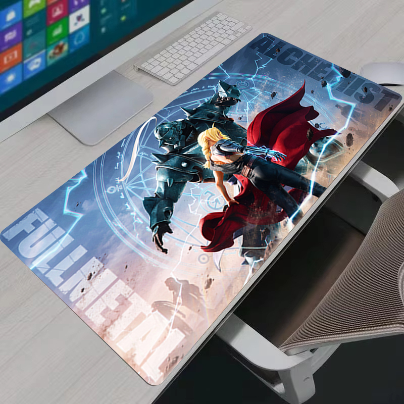 マウスパッド大型鋼の錬金術師ゲーミングアクセサリーマウスパッ - Gaming Console Desk のレビューと価格