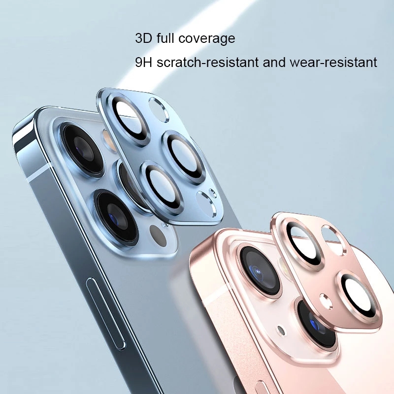 5個入り 9H強化ガラス製メタルカメラレンズプロテクター、傷 - Vr Lens Protector のレビューと価格