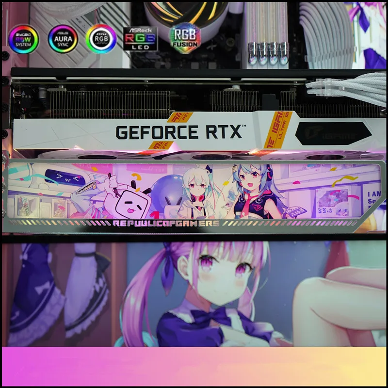 Argb-カスタマイズされたグラフィックカードホルダーrtx - Gaming Card Holder のレビューと価格