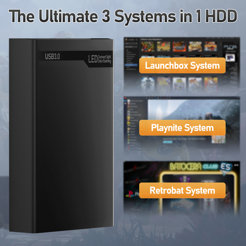 500G レトロゲーム HDD ビデオゲームコンソール Re - Gaming Console Os のレビューと価格