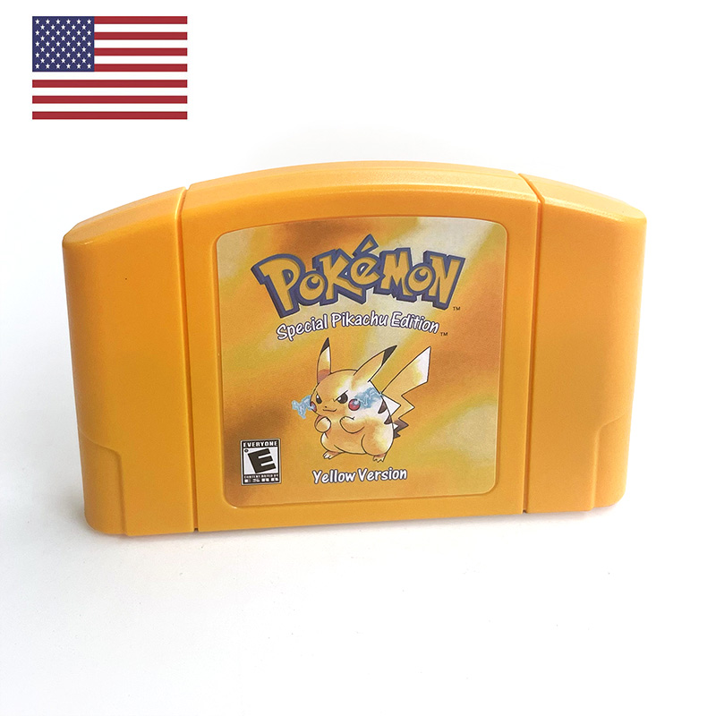 アメリカ版 NTSC 英語版 ポケモン イエロー N64 レ - Gaming Console Vintage のレビューと価格