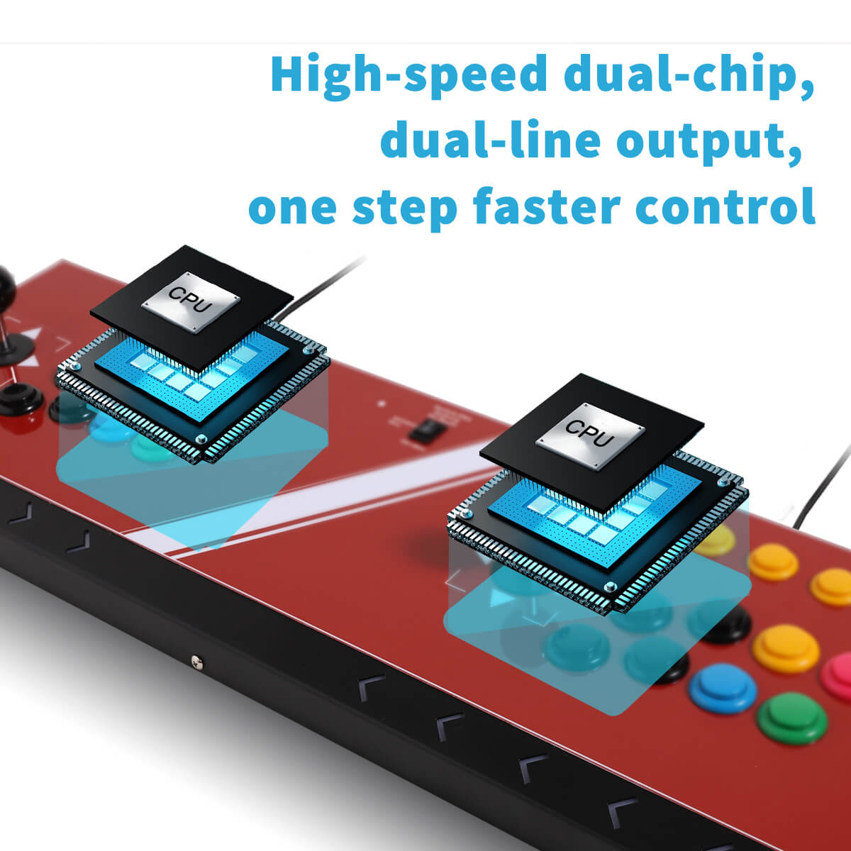 ダブルアーケードスティック、複数のゲームプラットフォームコン - Console Gaming Hand のレビューと価格