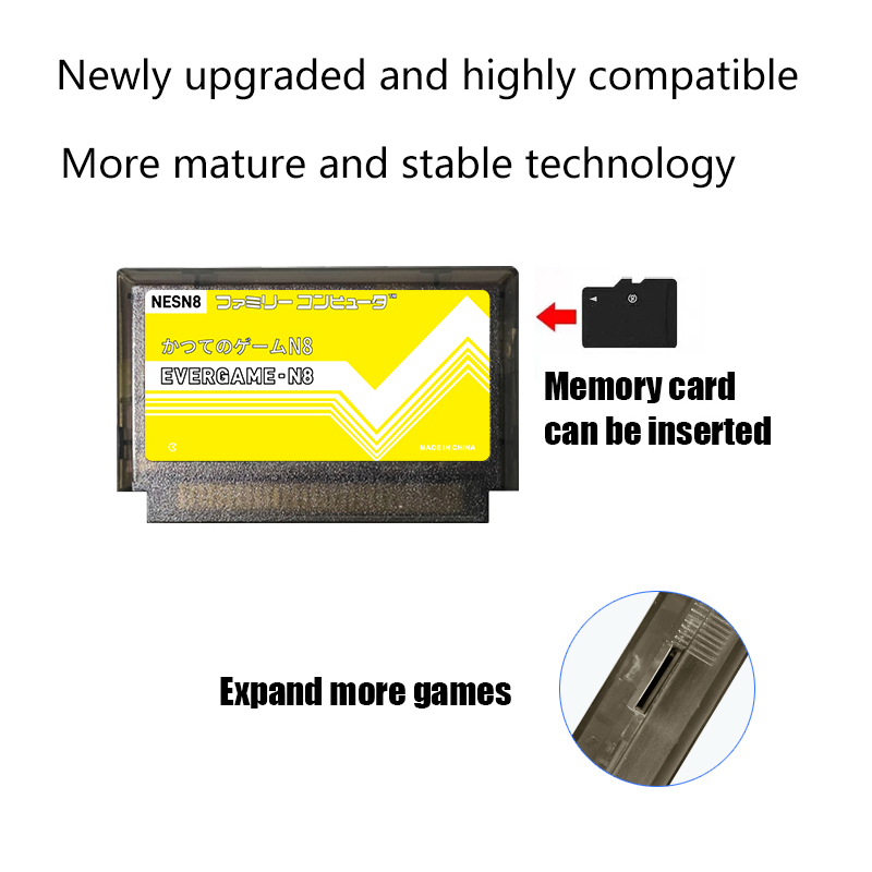 REMANK EVERGAME N8 NES カートリッジス - Gaming Console Vintage のレビューと価格