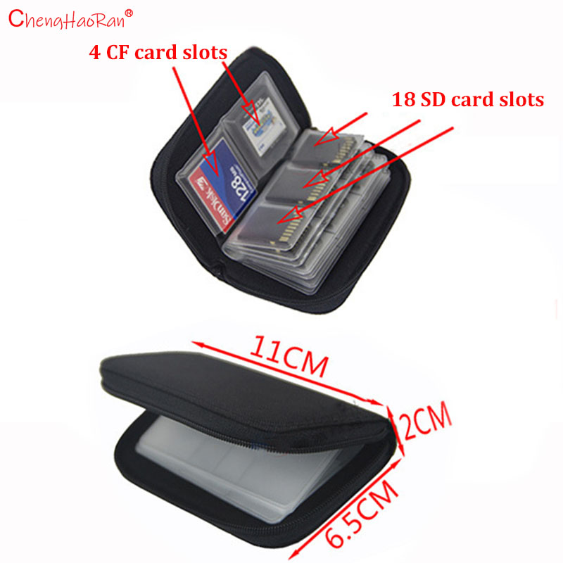 1PC 22 スロットメモリカード収納ケース CF/SD/M - Gaming Card Holder のレビューと価格
